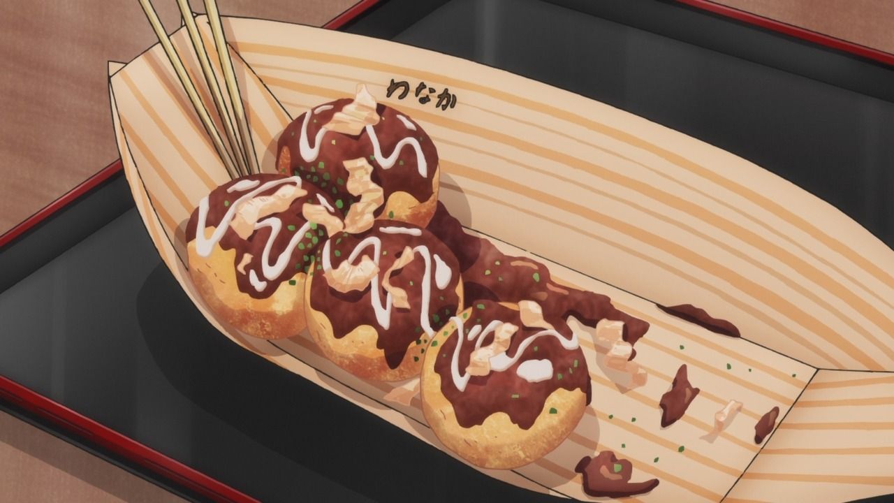 A picture of the Takoyaki dish